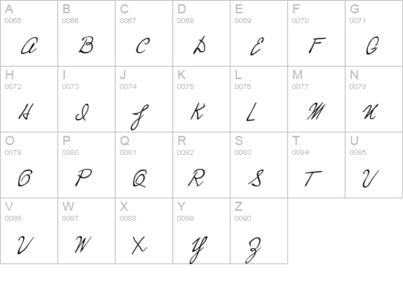 P22Hopper-Edward uppercase A-Z preview