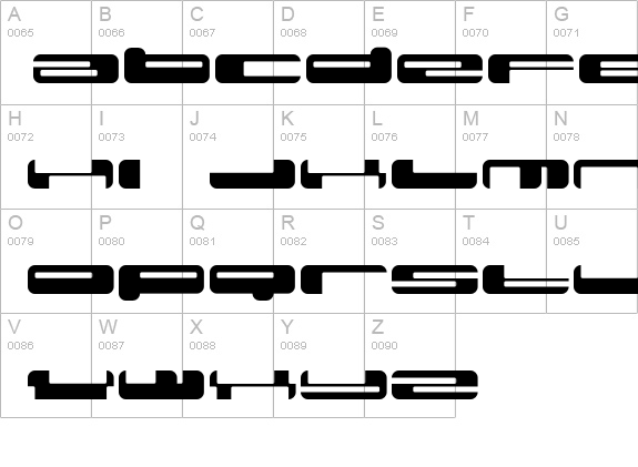 Pancake uppercase A-Z preview