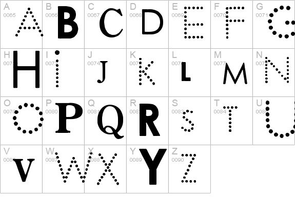 PAss the CheX uppercase A-Z preview