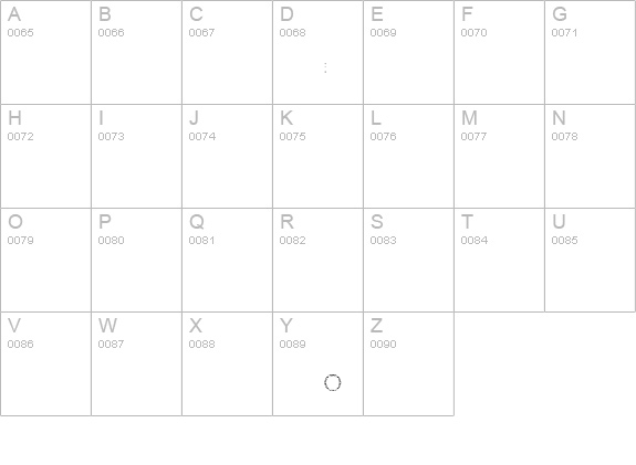PFOrnmTreasures3-Layer8 uppercase A-Z preview
