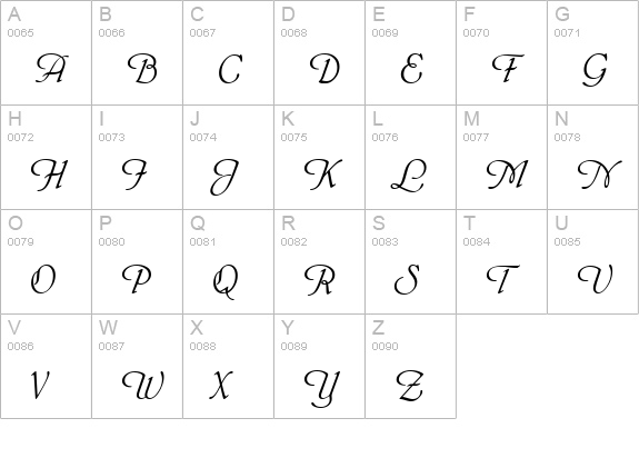 Philadelphia-Regular uppercase A-Z preview