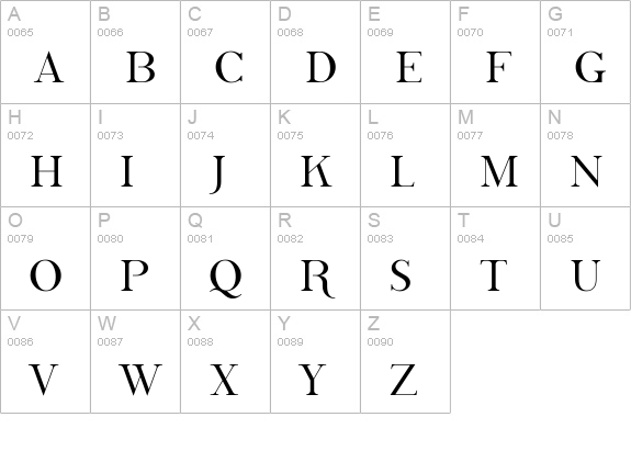 Phosphorus Selenide uppercase A-Z preview