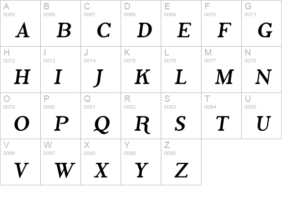 Phosphorus Tribromide uppercase A-Z preview