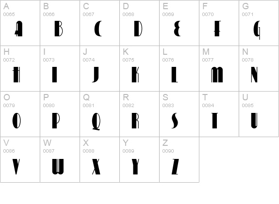 PicturePostcardNF Medium uppercase A-Z preview