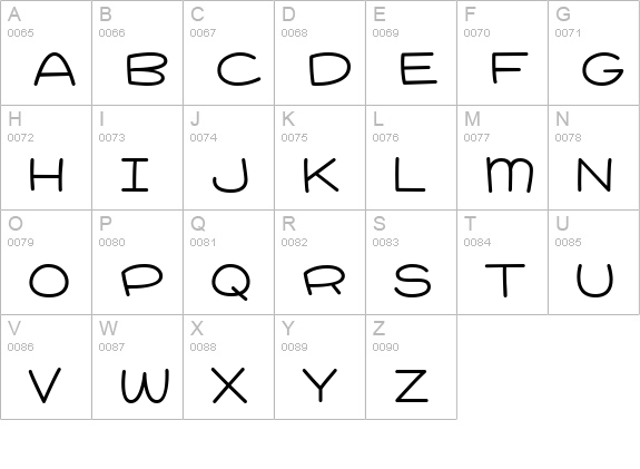 Pie Contest BTN Round uppercase A-Z preview