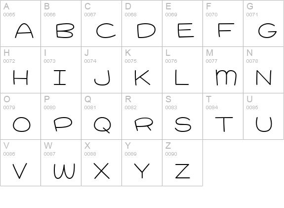 Pie Contest BTN Round Lt uppercase A-Z preview