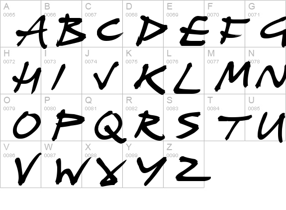 Pirate Plunder
 uppercase A-Z preview