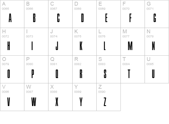 PlaketteSerial-Light-Regular uppercase A-Z preview