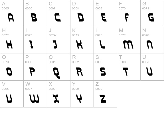 Plasmatica Rev Bold Italic uppercase A-Z preview