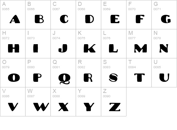 Platinum Hub Caps Solid uppercase A-Z preview