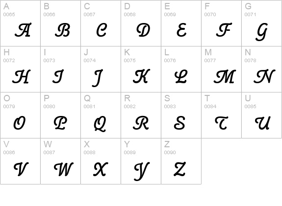 Poppl College (R) 2 Medium uppercase A-Z preview