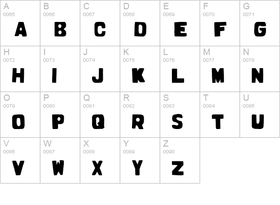 Prodotto In Cina uppercase A-Z preview