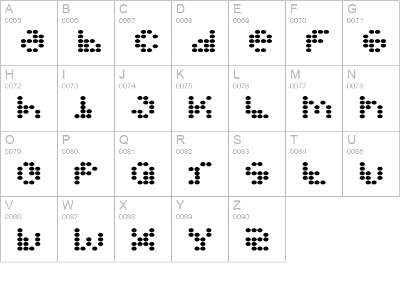 PropellerFuel uppercase A-Z preview