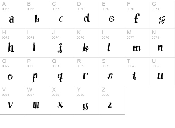 Protection uppercase A-Z preview