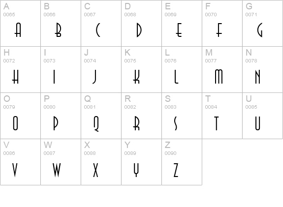 PT Anna Light Cyrillic uppercase A-Z preview