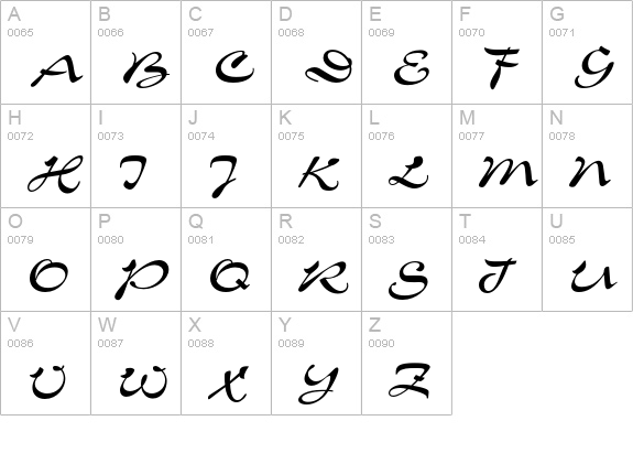 PT Corrida Cyrillic uppercase A-Z preview