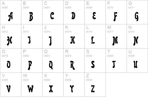 PT Karolla Cyrillic uppercase A-Z preview