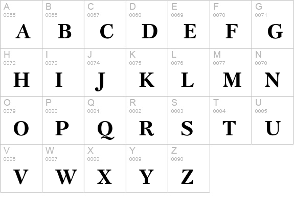 PT Petersburg Bold Cyrillic uppercase A-Z preview