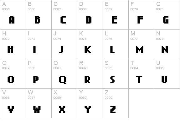 quant Bold uppercase A-Z preview