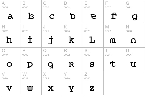 Queer TheoryBold uppercase A-Z preview