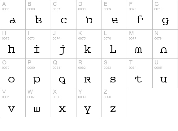Queer TheoryRegular uppercase A-Z preview