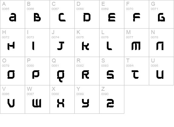 Question of time [simple] uppercase A-Z preview
