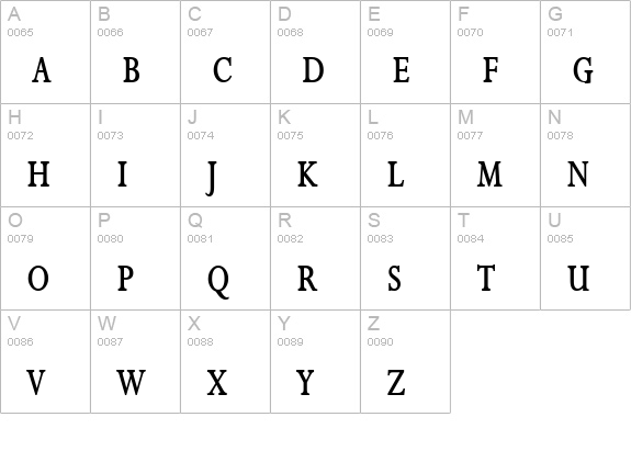 Rapid Thin Bold uppercase A-Z preview