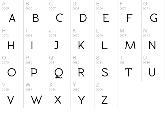 Rawengulk Bold uppercase A-Z preview