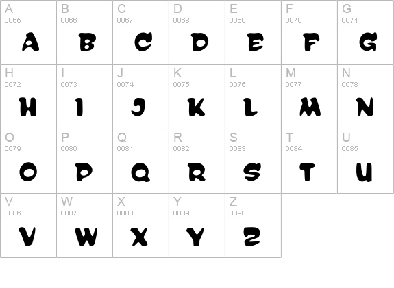Reasonist-Medium uppercase A-Z preview