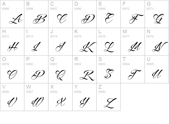 Reditum Personal Use Only uppercase A-Z preview