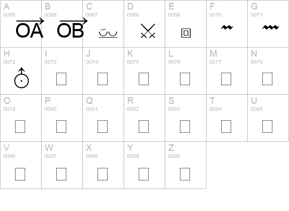 RefSpecialty uppercase A-Z preview