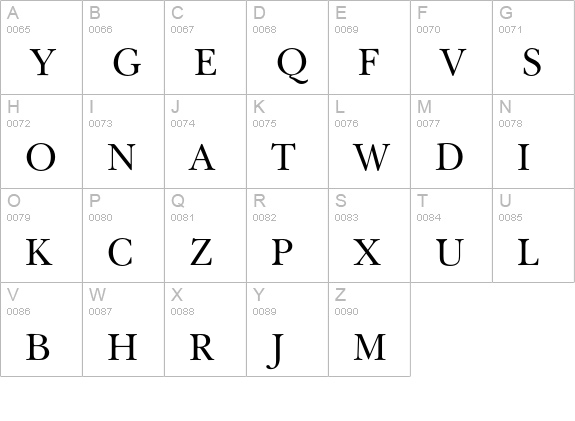 Religion-LossOfFaith uppercase A-Z preview