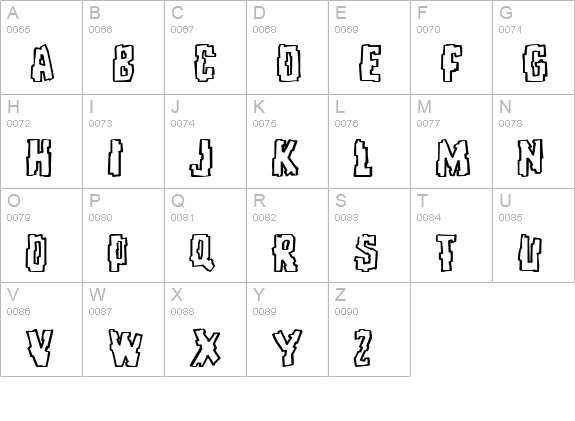 RepeatUntilFalse uppercase A-Z preview