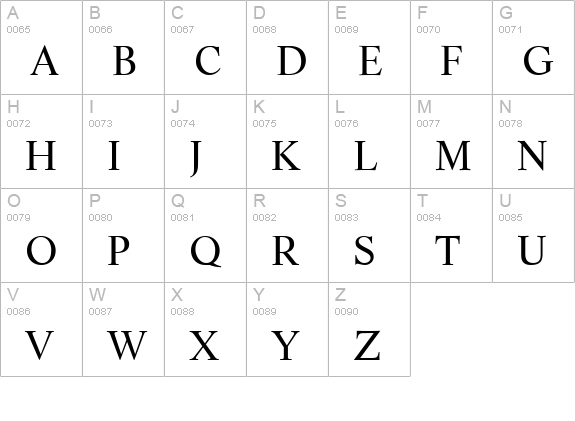 Resource SSi uppercase A-Z preview