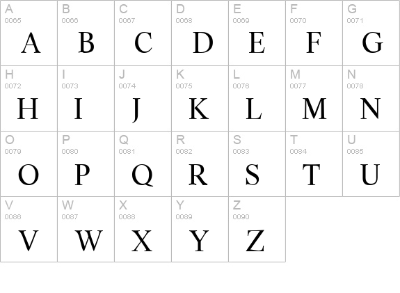 ResourceSSK uppercase A-Z preview