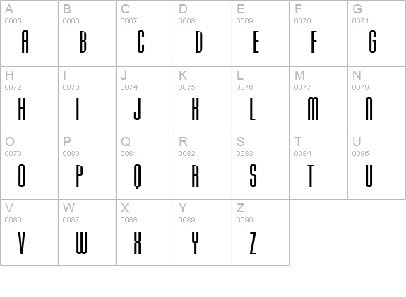 S750-Sans-Regular uppercase A-Z preview