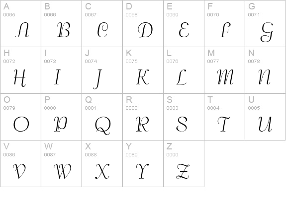 Safrole Normal uppercase A-Z preview
