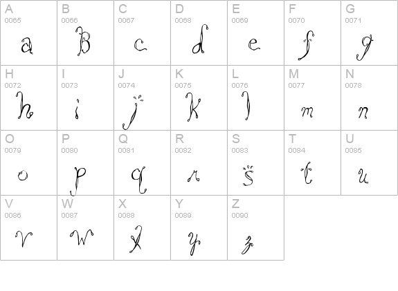 Saltwater uppercase A-Z preview