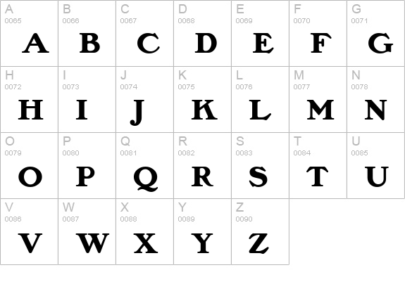 Saturday Morning Toast Nf uppercase A-Z preview