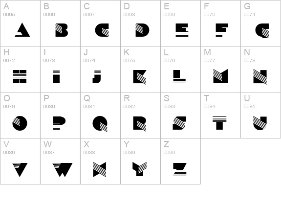 Savannah-Regular uppercase A-Z preview