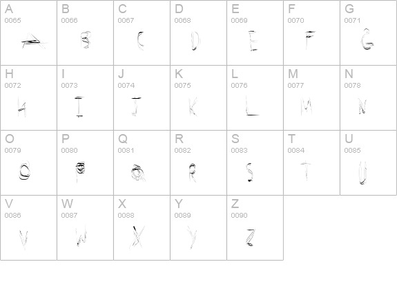 Secret Labs uppercase A-Z preview