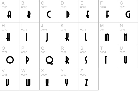 Selznick Remix NF uppercase A-Z preview