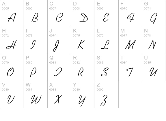 Septime uppercase A-Z preview