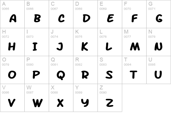 SF Arch Rival Extended Bold uppercase A-Z preview