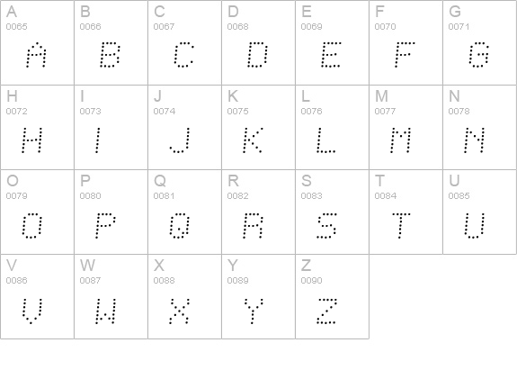 SF Telegraphic Light Italic uppercase A-Z preview