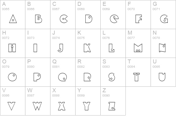 ShotShell Open uppercase A-Z preview