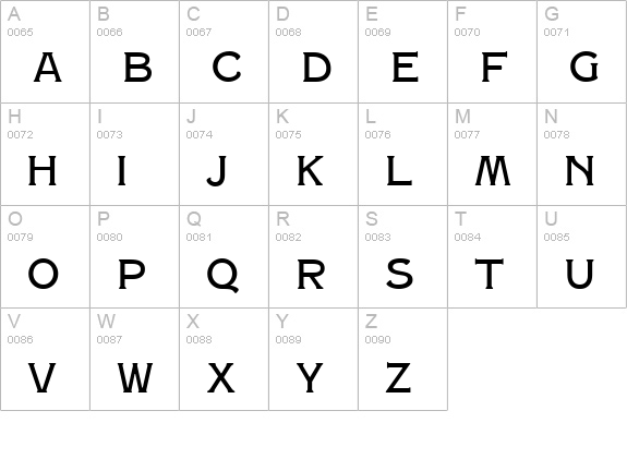 Silentina Movie uppercase A-Z preview