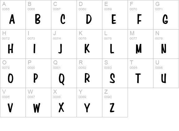Simpson Condensed Heavy Bold uppercase A-Z preview