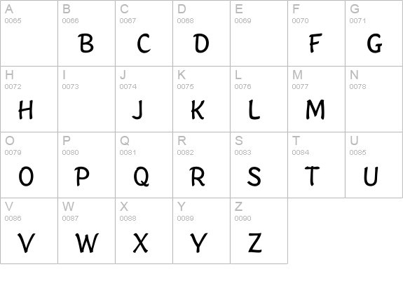 SinclairLightScript uppercase A-Z preview
