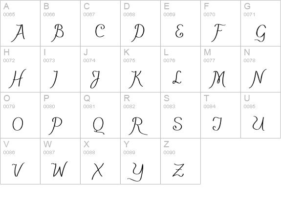 Sindbad uppercase A-Z preview